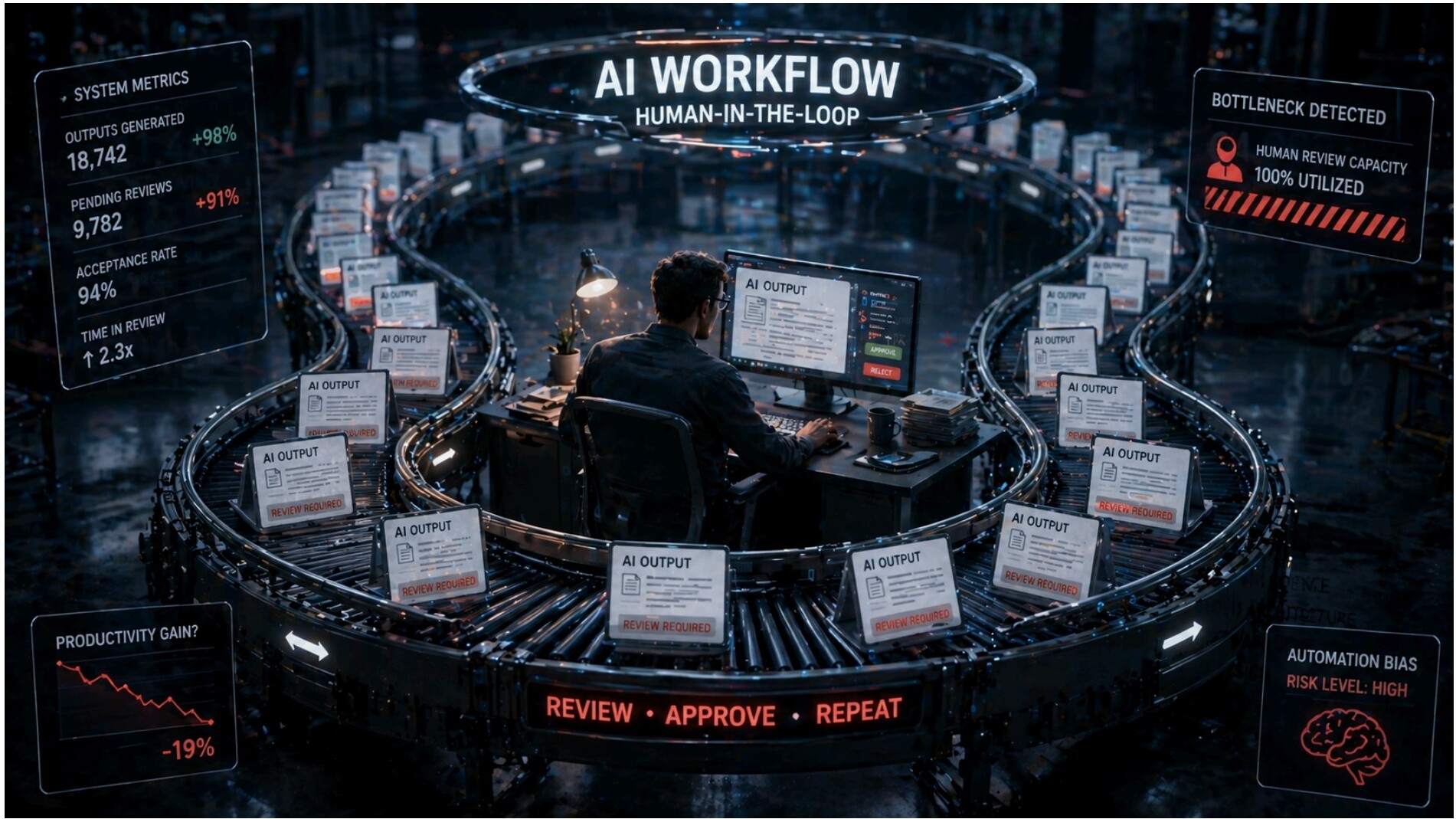 Η Παγίδα του Human-in-the-Loop: Γιατί η Υπερβολική Εξάρτηση από την Εποπτεία της AI Εξουδετερώνει Σιωπηλά την Παραγωγικότητα των Startup